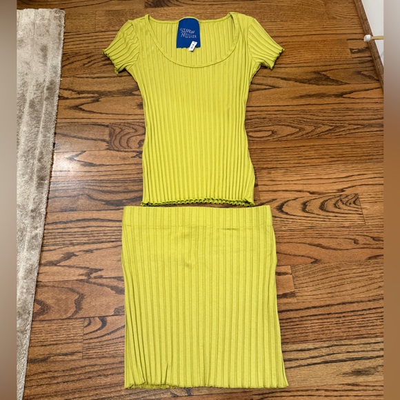 NWOT Simon Miller Ribbed Top - Picture 2 of 9